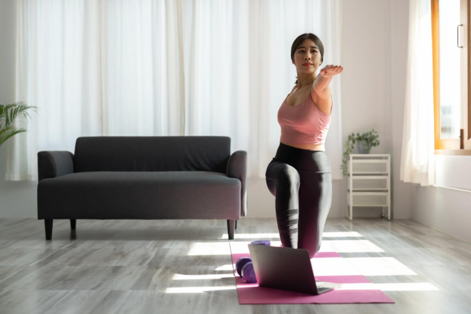 Guided breath control session in progress